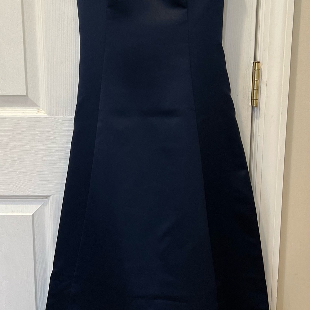 Elegant Navy Blue Dress